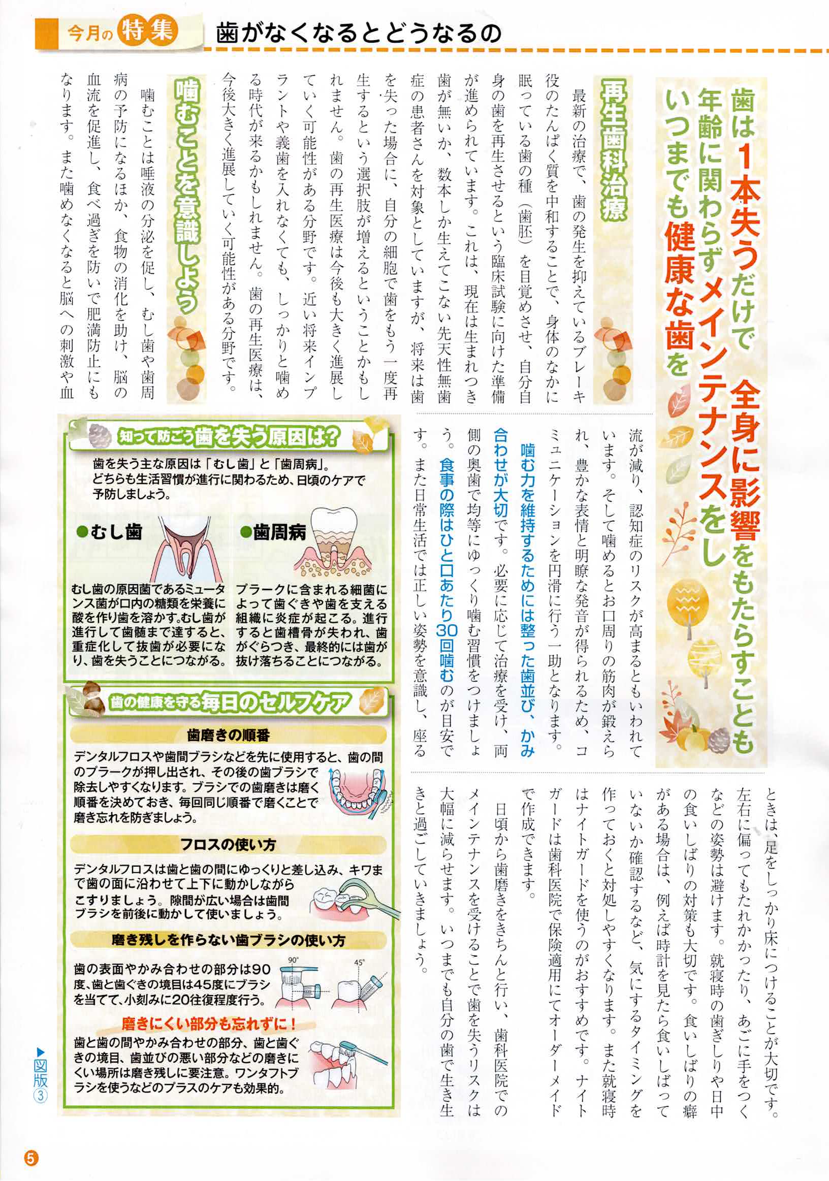 健康手帳9月号 ページ3